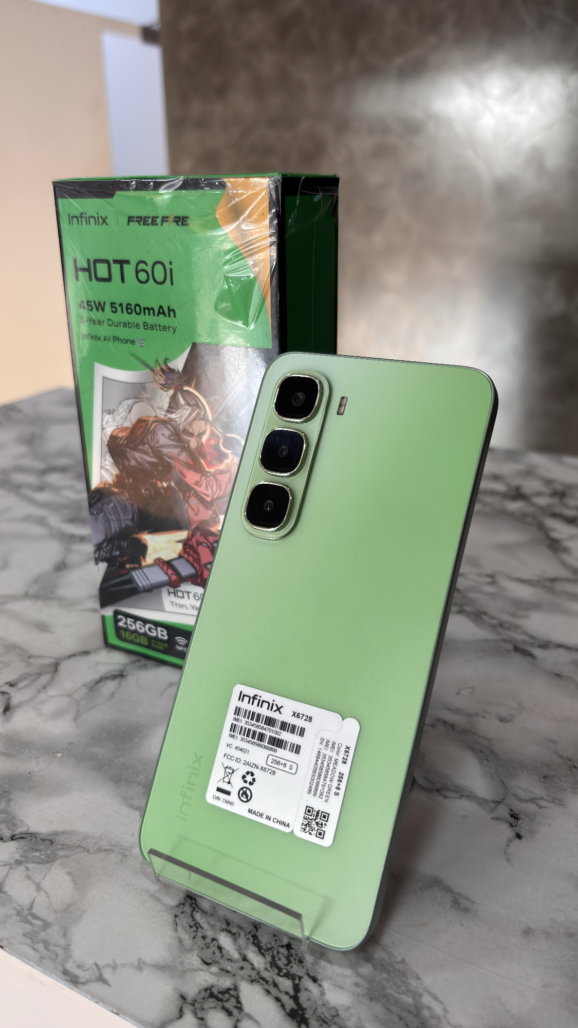 CELULAR INFINIX HOT 60i 256GB X6728