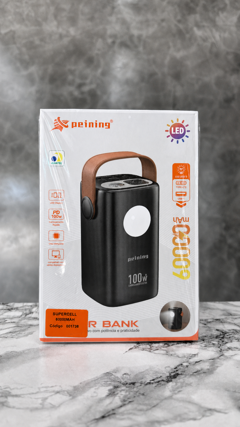 POWER BANK PEINING WUP1027 60000MAH