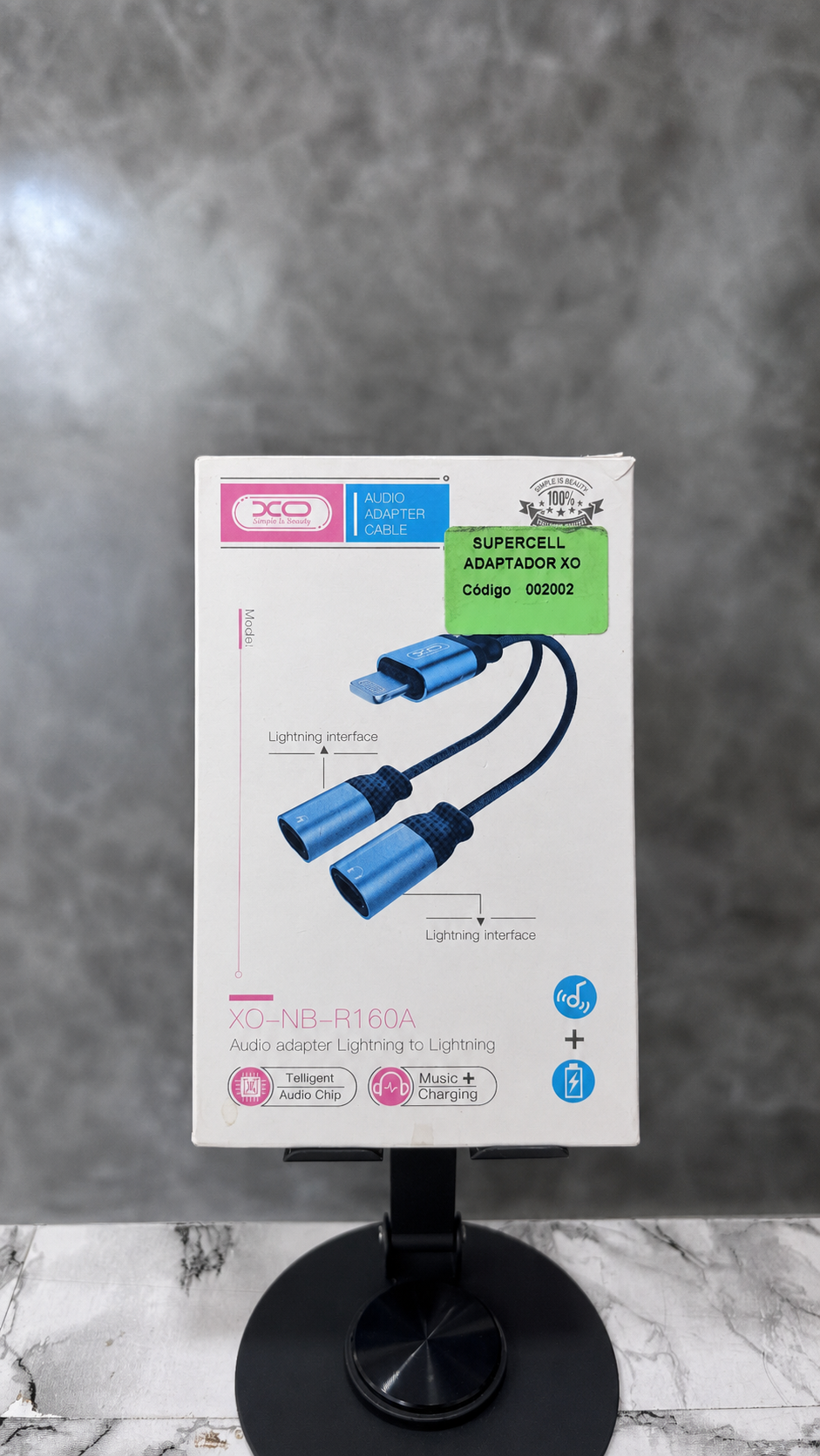 ADAPTADOR XO AUDIO IOS/ LINGHTNING NBR160A