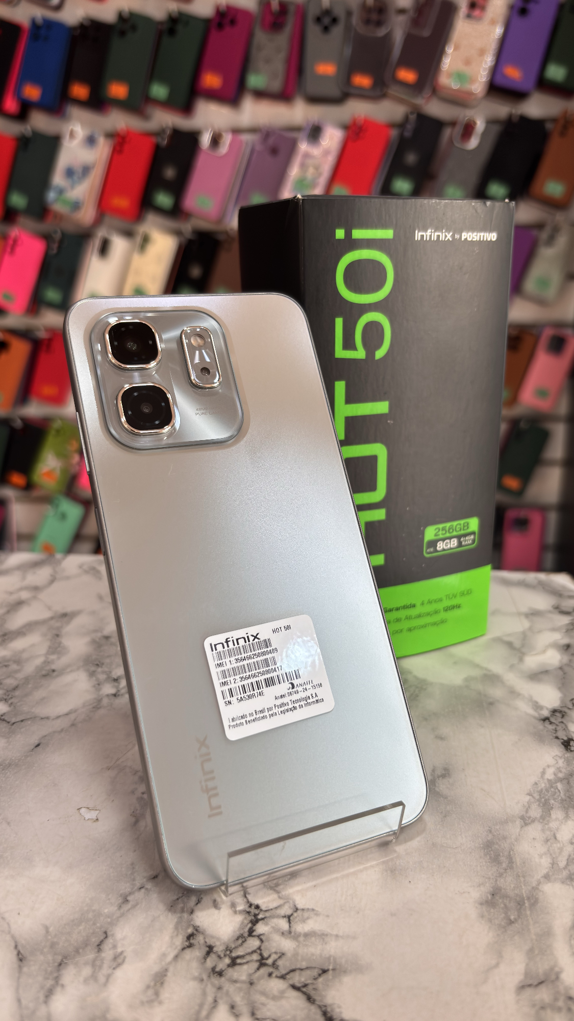 CELULAR INFINIX HOT 50I 256GB TITANIUM GREY 350173742202782