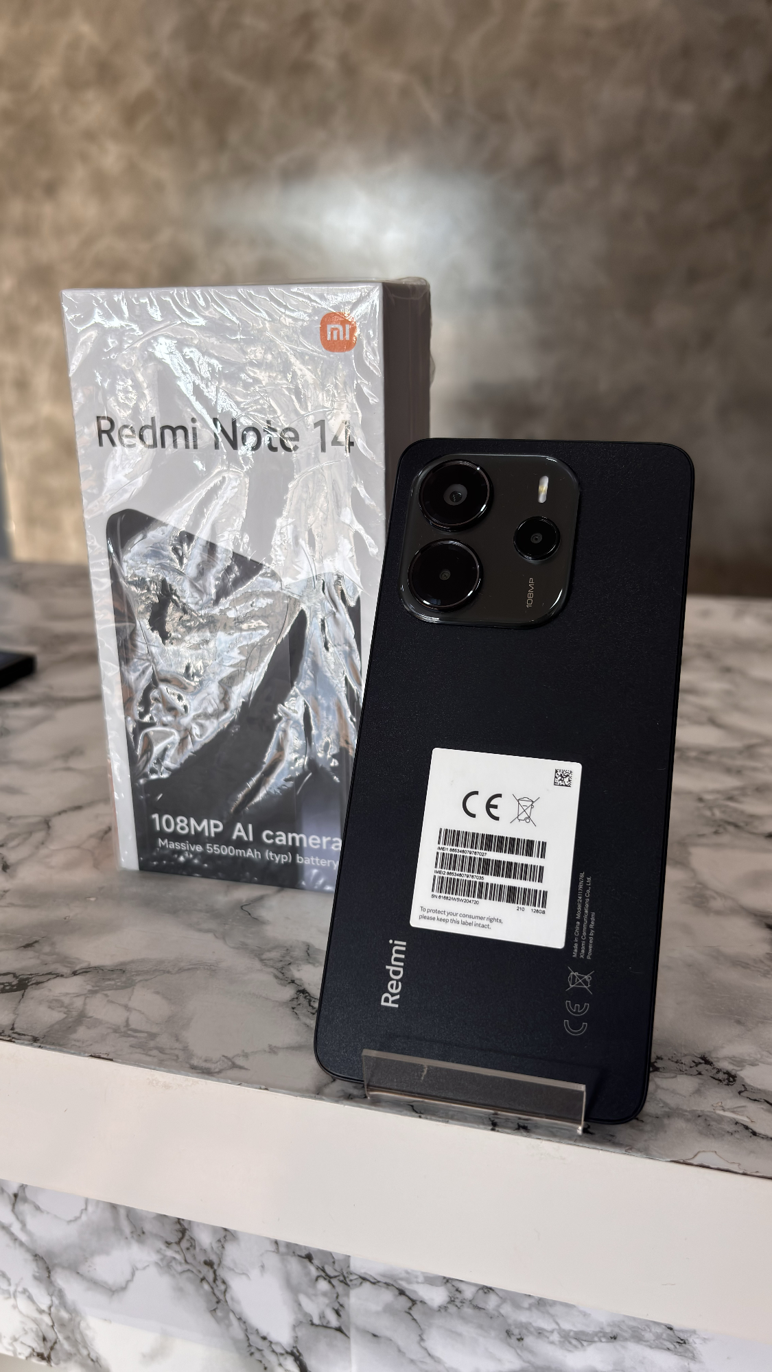 CELULAR XIAOMI REDMI NOTE 14 128GB 24117RN76L