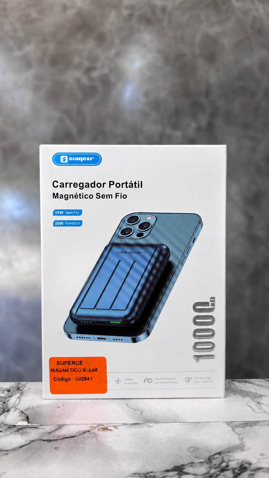 POWER BANK SUMEXR MAGNETICO SX998 10.000MAH
