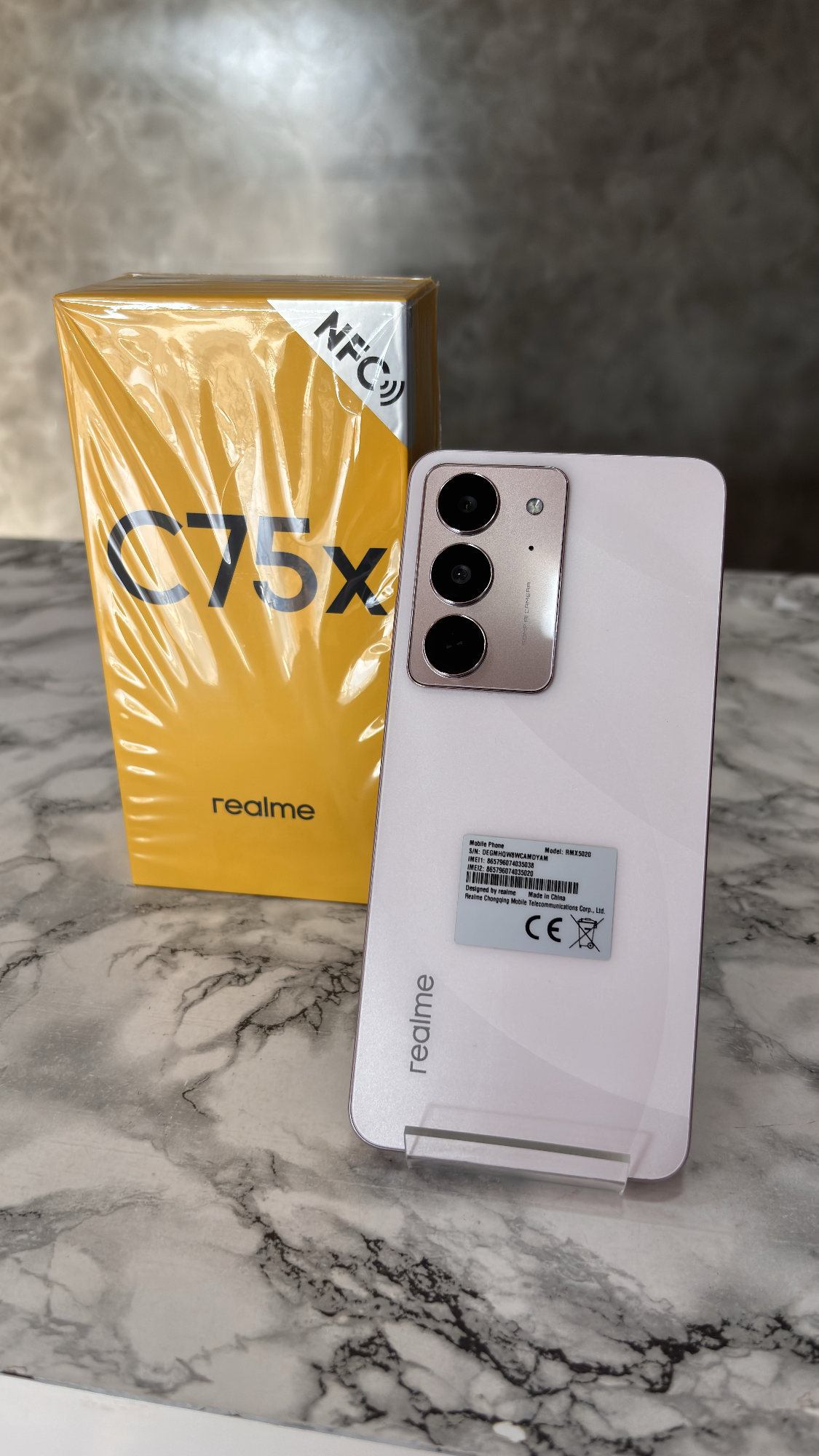 CELULAR REALME C75X 256GB RMX5020 PINK